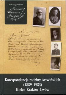 Okładka książki "Korespondencja rodziny Artwińskich"